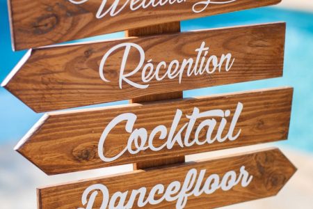 Fine Events - Panneaux directionnels