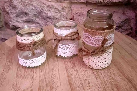 Fine Events - Petits pots décorés