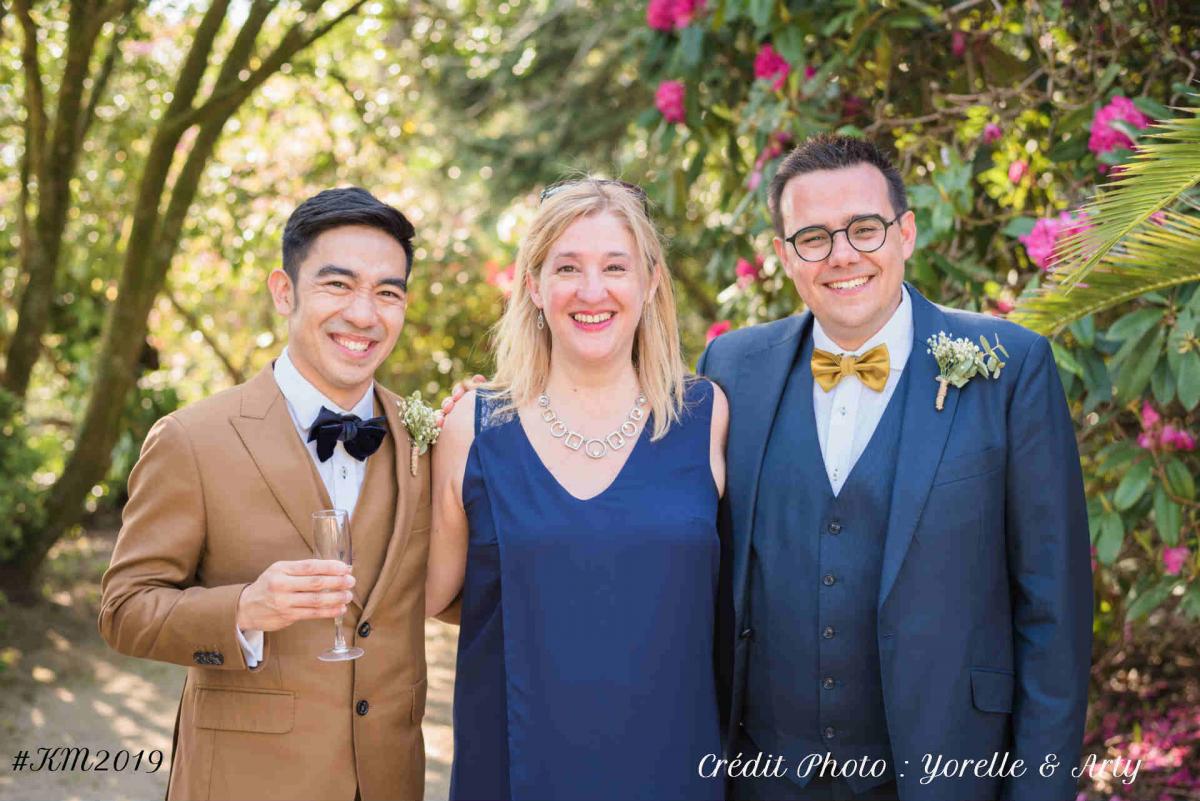 Hochzeit Französisch-Kanadisch-Bewohner von Hong-Kong 